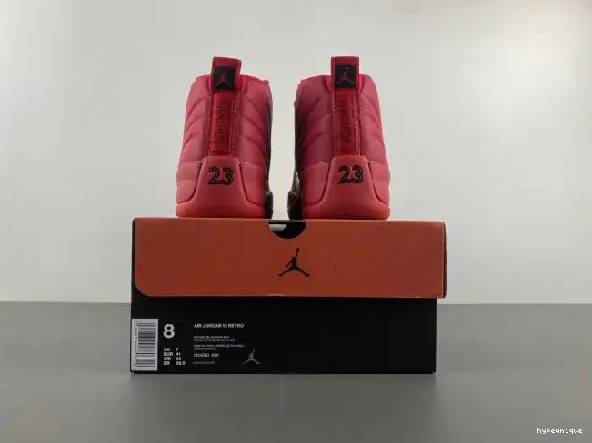 HYPE Retro 12 (2018) Red Jordan Air 130690-601 Gym 0611